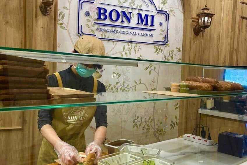 Cooking & Coffee Class: Make Vietnamese Banh Mi Sandwich & Coffee