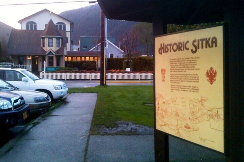 Historic downtown Sitka 