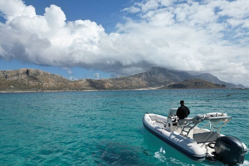 Balos Lagoon and Gramvousa Island Private Boat Trip