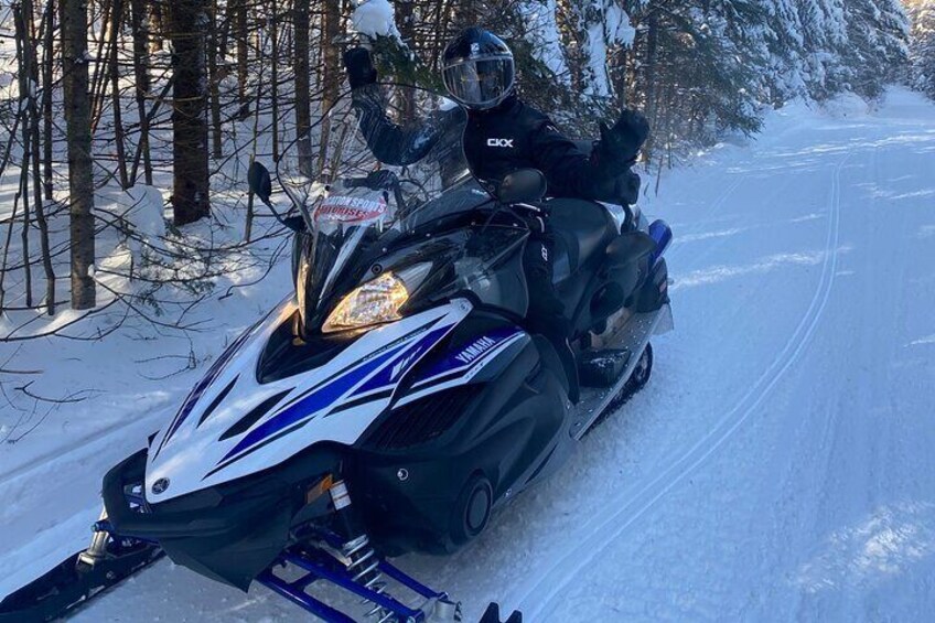 Shared Sainte-Marguerite-du-Lac-Masson Snowmobiling Activity