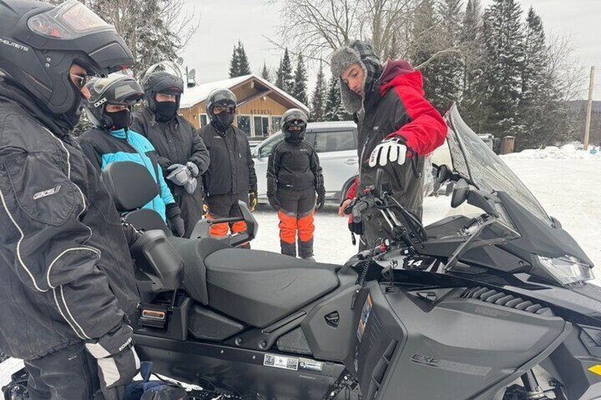 Shared Sainte-Marguerite-du-Lac-Masson Snowmobiling Activity