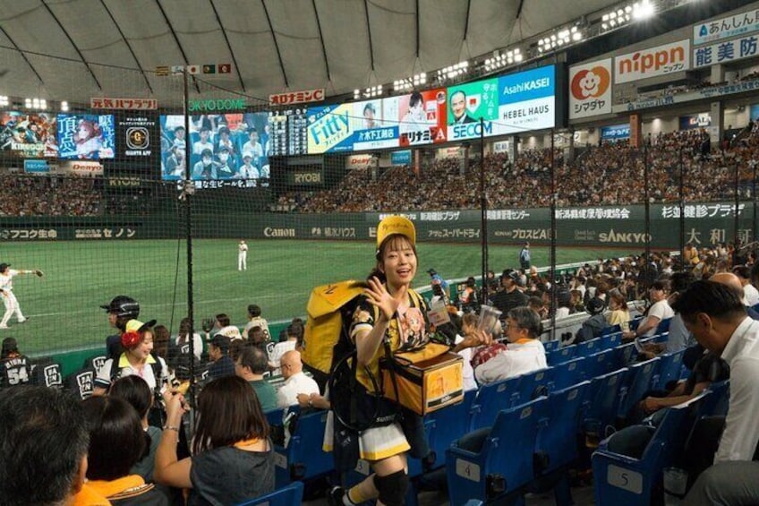 Baseball or Soccer Match Tour with Local Guide in Tokyo