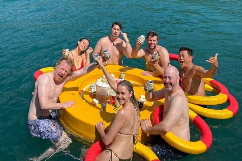 Nha Trang Island Adventure: Snorkeling & Floating Bar with BBQ Lunch