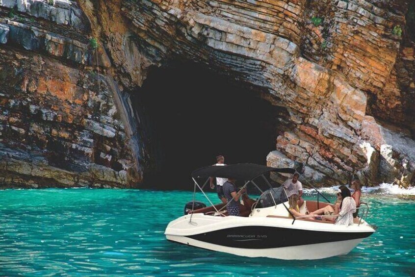 Blue Cave Small-Group Tour by Speedboat from Tivat