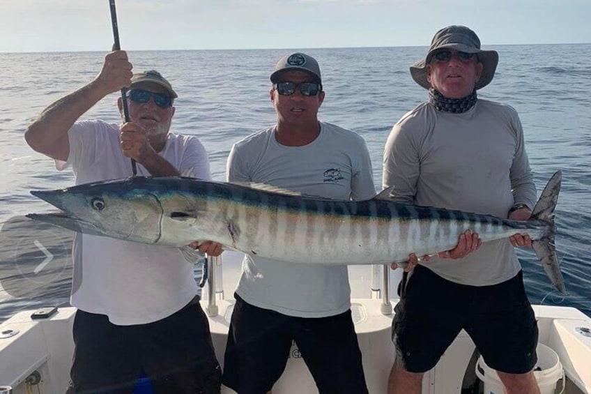 Monster Wahoo! Nothing beats the thrill of offshore fishing in Key West! 