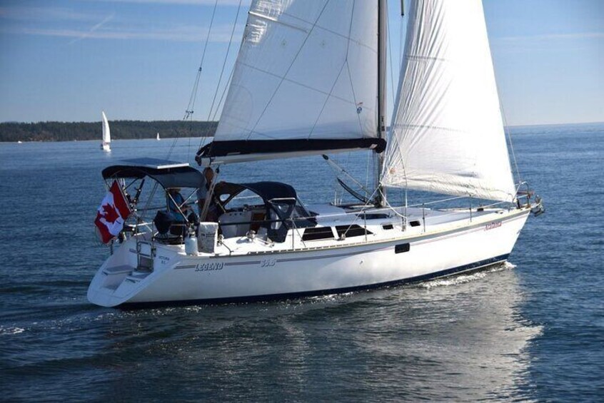 Come experience a Private Sail in Sidney BC Canada