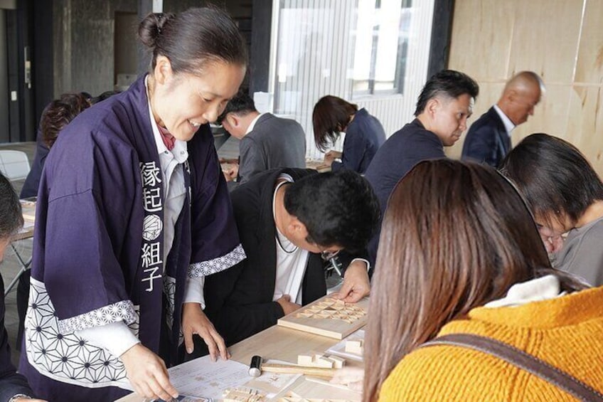 Auspicious Kumiko Traditional Woodcraft Experience