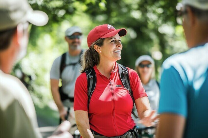 Cycling tour through Leipzig's New Lakeland with certified guide