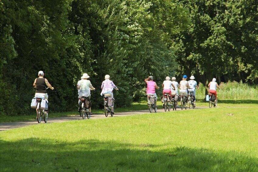 Guided bike tour through Leipzig's New Lakeland