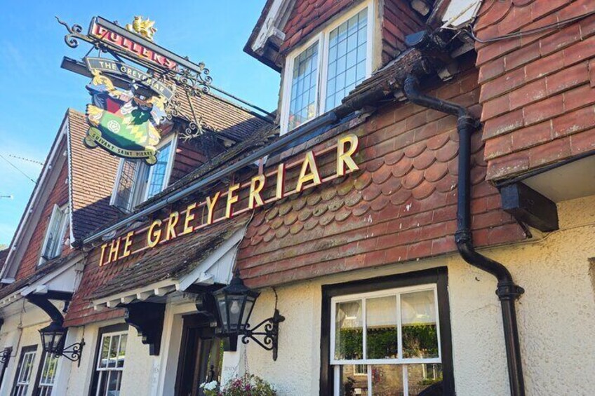 The village pub of Chawton