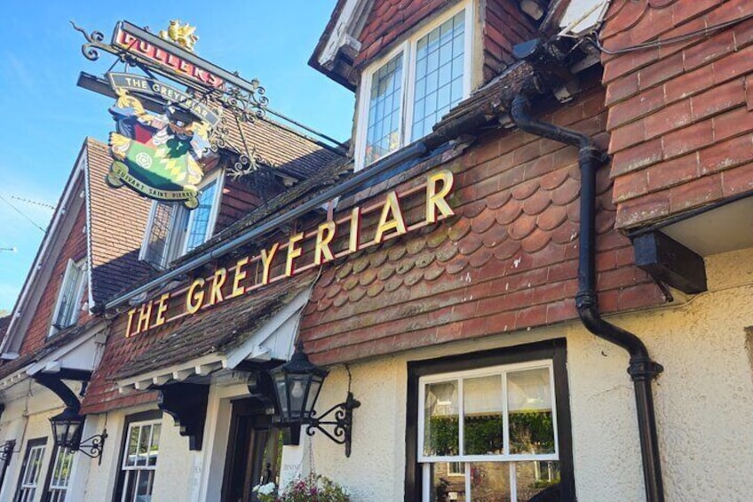 The village pub of Chawton