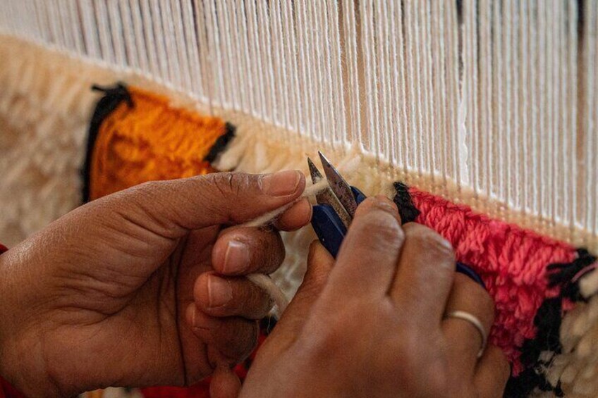 Carpet Weaving Workshop with Essaouira Women Craftsmen