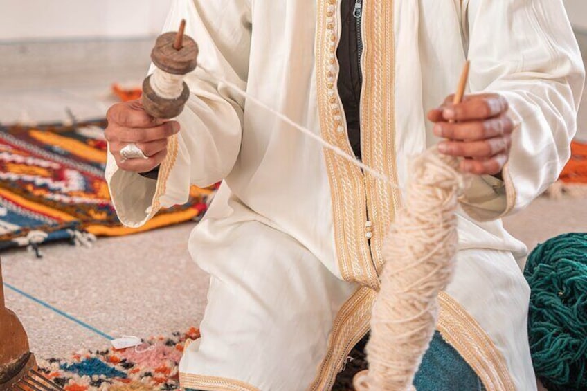 Carpet Weaving Workshop with Essaouira Women Craftsmen