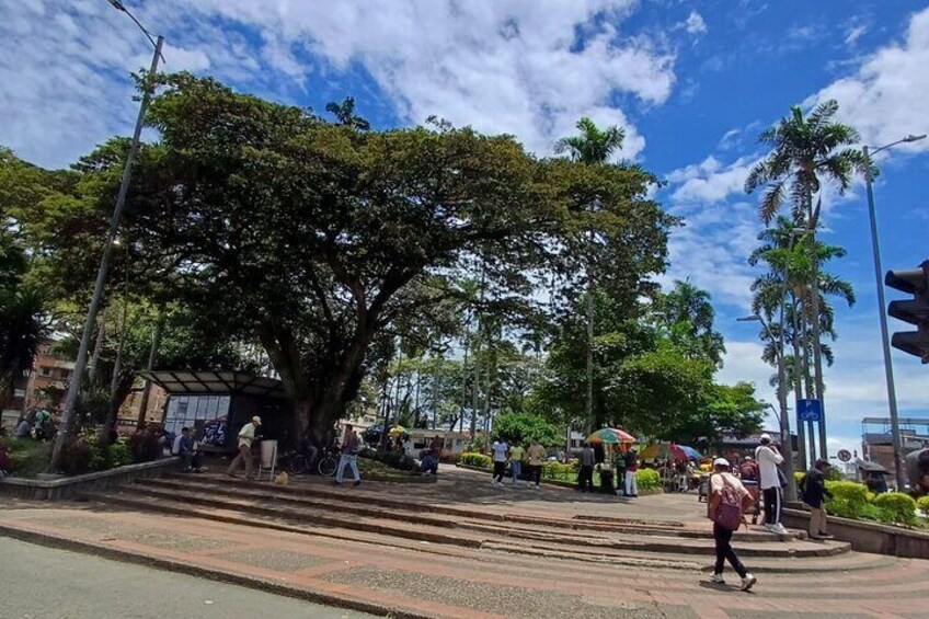 Visit the Liberty Park and the Valvanera Church