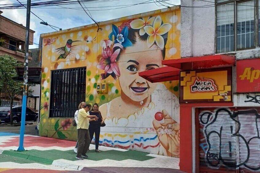 Enjoy the colors of cultural murals