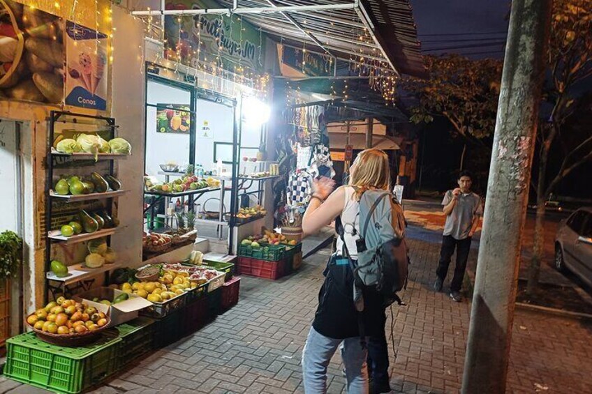 Enjoy seeing the fruits and vegetables of our city