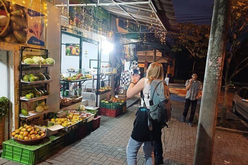 Enjoy seeing the fruits and vegetables of our city
