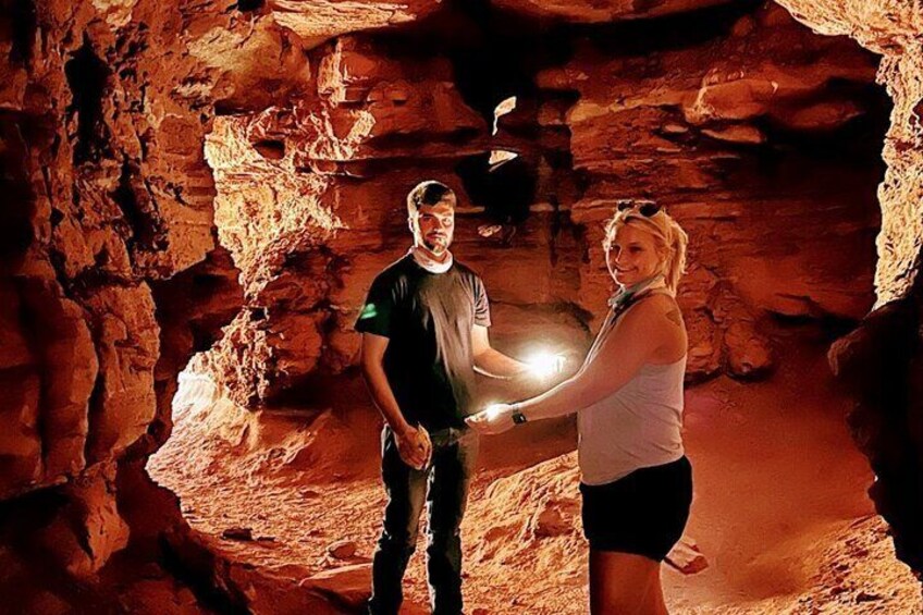 BEST! Catacomb *CAVES* U-Drive 4X4 UTV Tour in Moab +Petroglyphs!