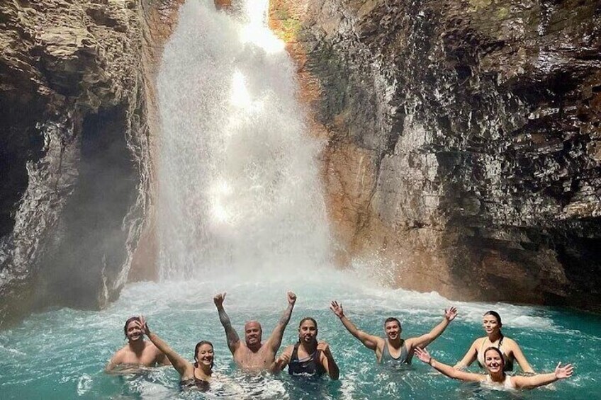 La Leona Waterfall and Hot Springs 