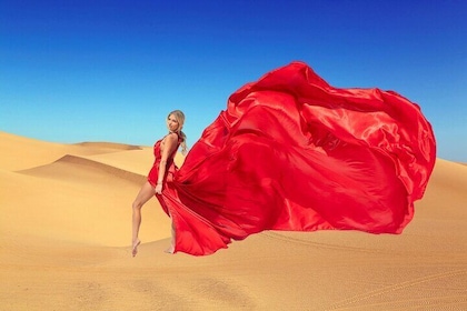 Dubai Flying Dress Photoshoot