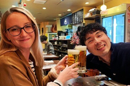 Tokio: Visita guiada a Shibuya Retro Night of Nonbei Yokocho Bars