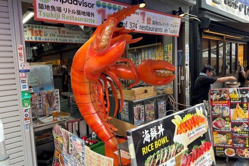 Guided Tsukiji’s Local Food Tour 