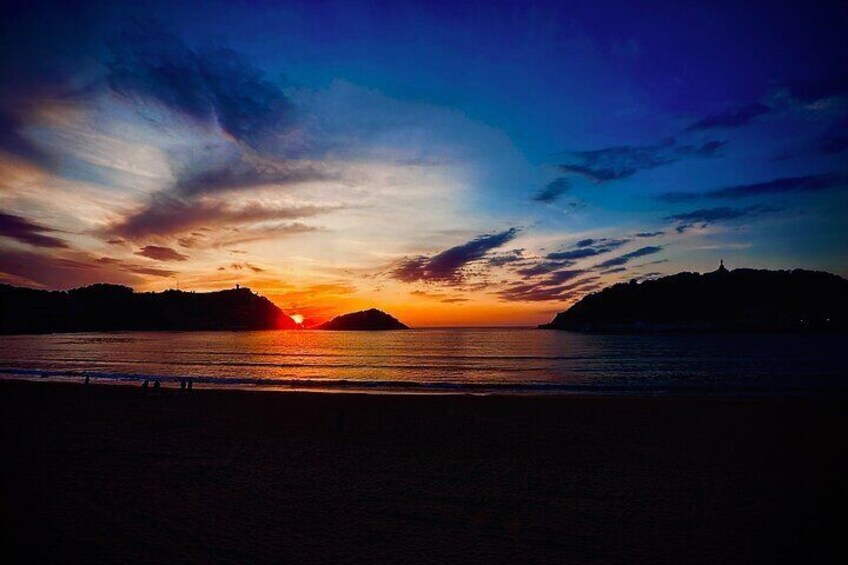 Magic Sunset in Donostia - San Sebastian