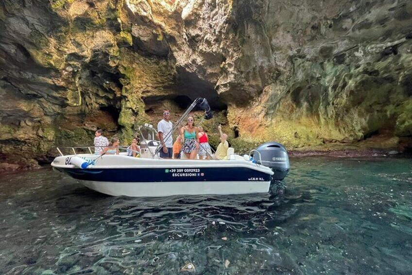 Monopoli 3h Private Boat Tour of Polignano Caves 