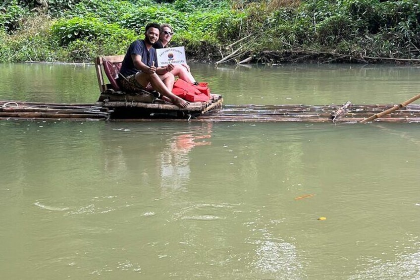 Martha Brae Rafting and Blue Hole Private Tour from Montego Bay