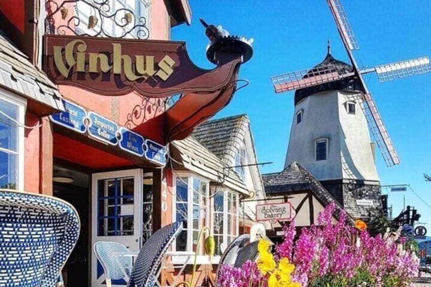 Santa Barbara Wine Country Solvang from Universal Hollywoods