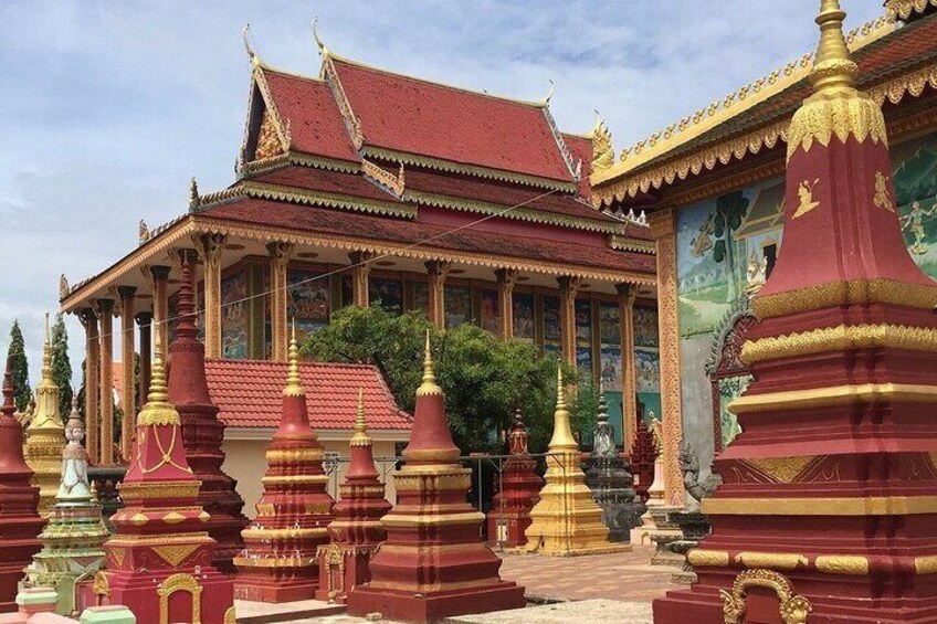 A Buddhist pagoda