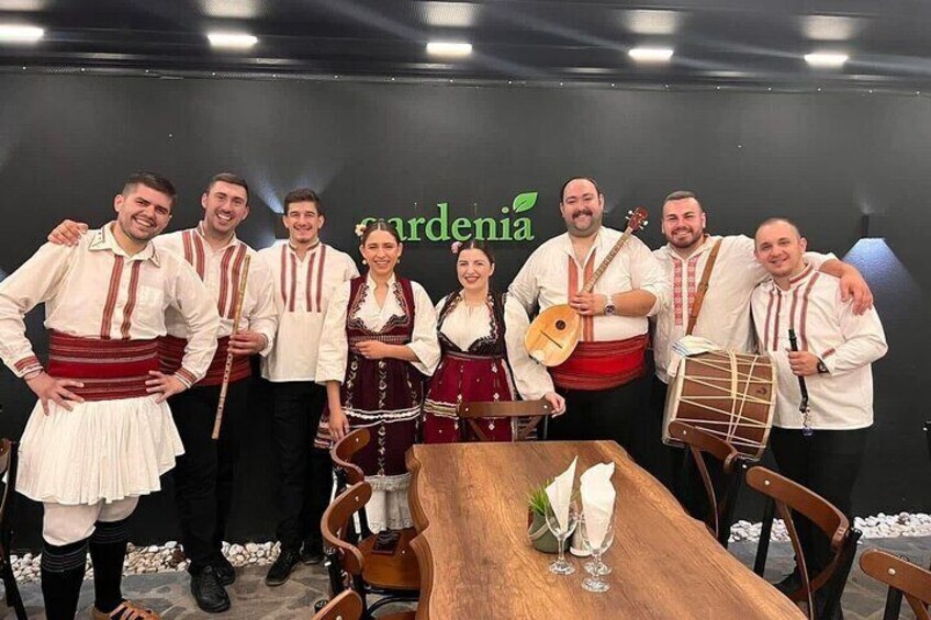 Traditional Balkan Night with Live Music and Dance Skopje