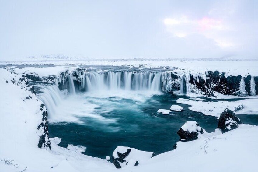  Akureyri Godafoss Shared Tour by Minibus