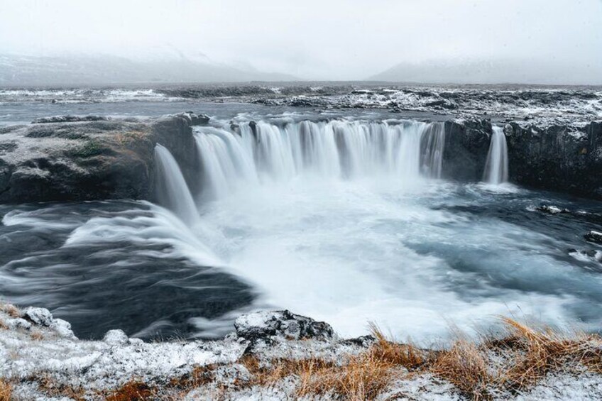  Akureyri Godafoss Shared Tour by Minibus