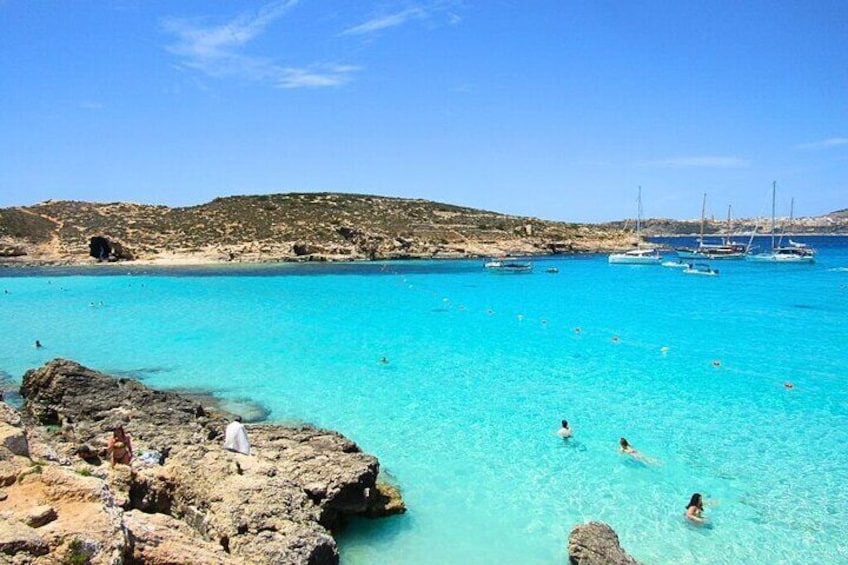 Half Day Comino Blue Lagoon from Sliema