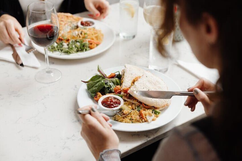 Fresh Panini & Salads at Brambles Cafe