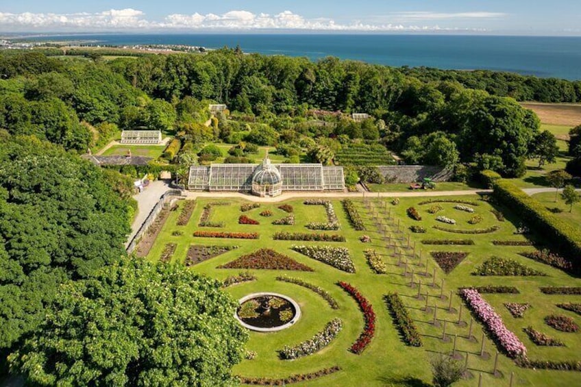 Rose Garden & Glasshouses at Ardgillan Castle