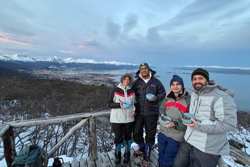 Trekking Sunset in Monte Susana