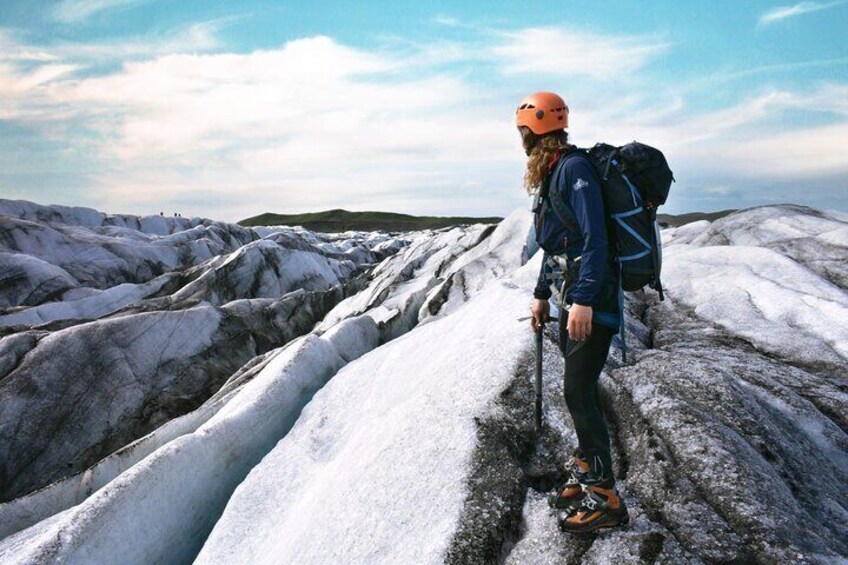 Glacier Hike Starting from Solheimajokull