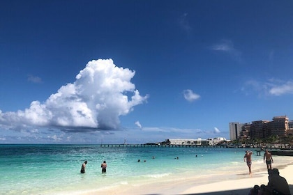 Your Caribbean Sea Beach Club for 40 people.