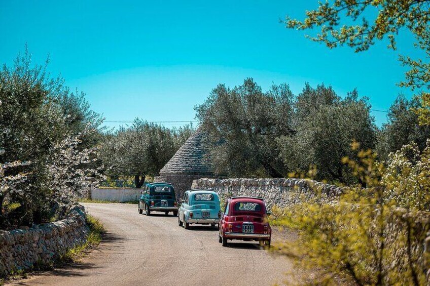 Fiat 500 Tour Alberobello and Trulli
