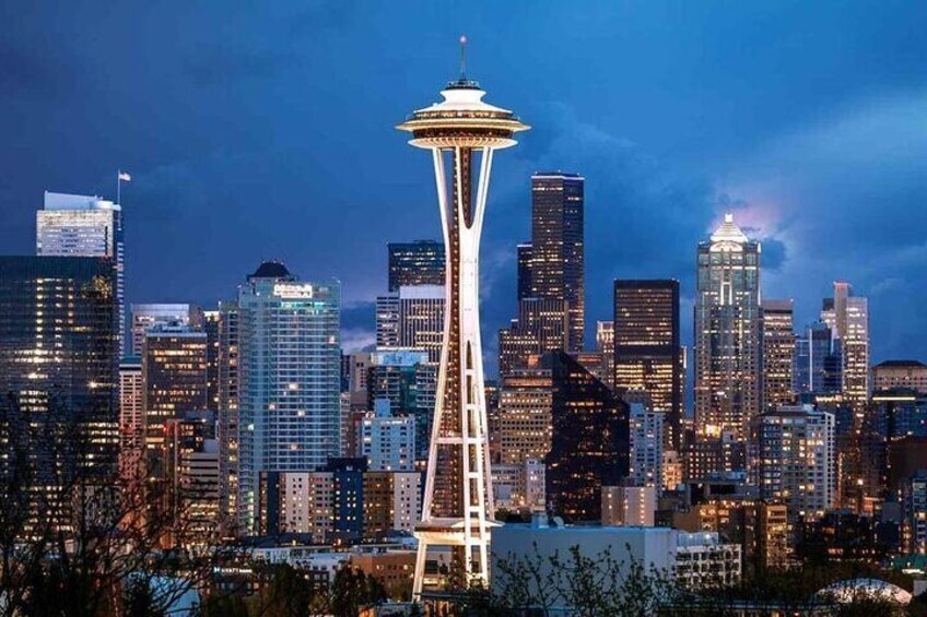 Seattle Space Needle Skyline Entry Ticket and Audio Tour