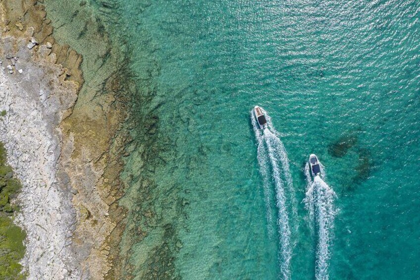 Private Speedboat Tour to Rovinj Archipelago and Lim Fjord