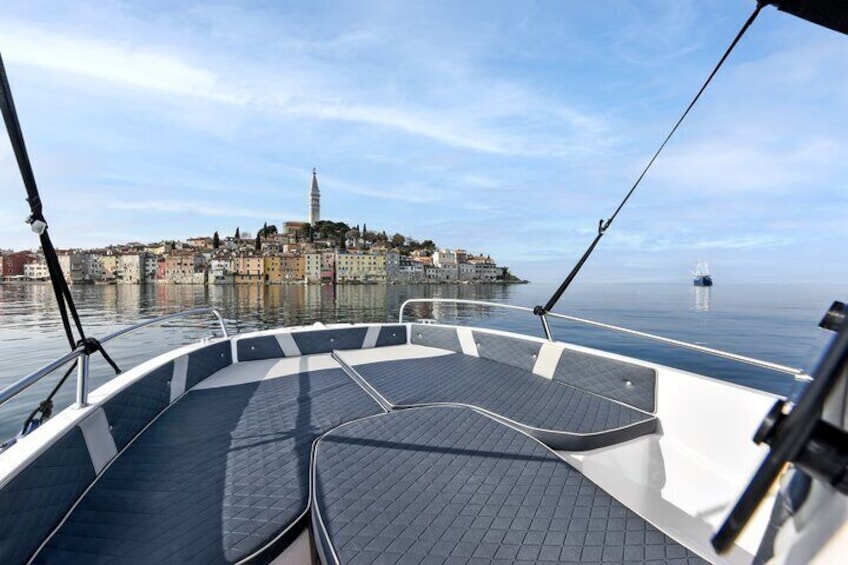 Private Speedboat Tour to Rovinj Archipelago and Lim Fjord