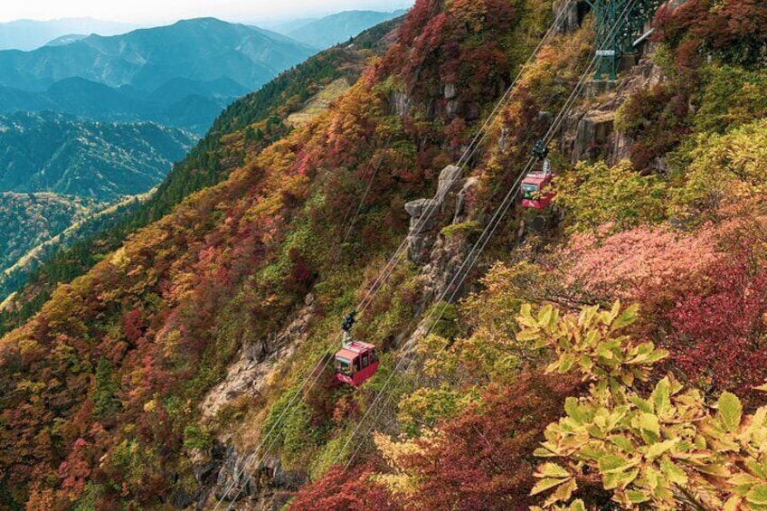 Nagoya Yoro Falls and Mt. Gozaisho Scenic Ropeway