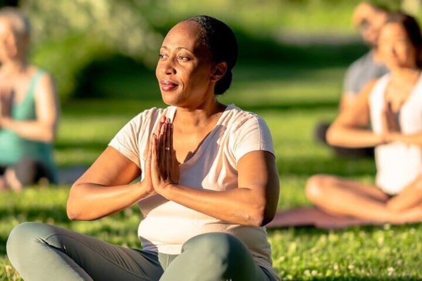 Outdoor Yoga Session in La Sabana