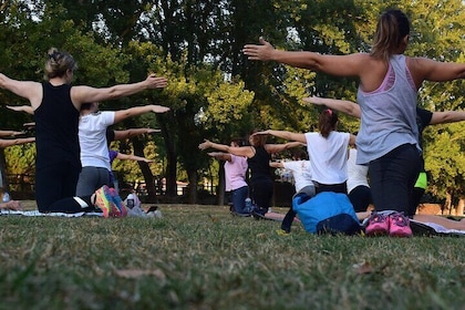 Outdoor Yoga Session in La Sabana