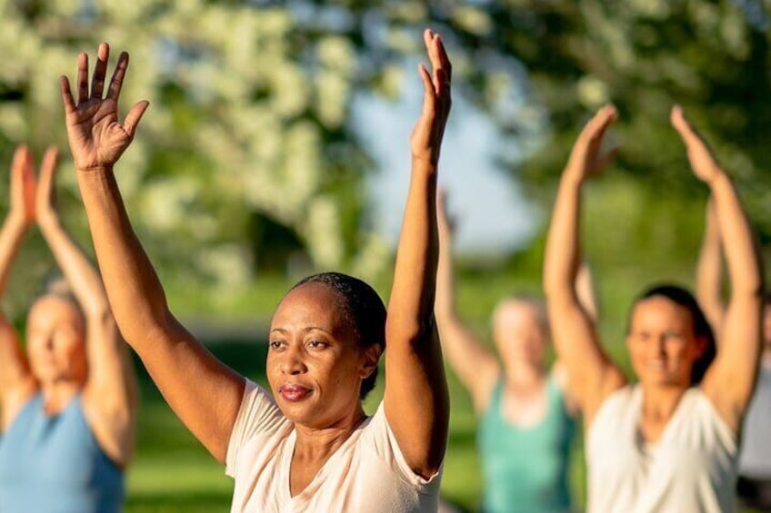 Outdoor Yoga Session in La Sabana