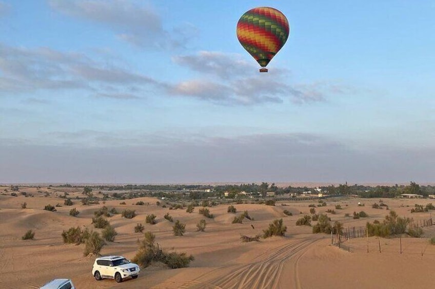 Sunrise Hot Air Balloon Flight with Breakfast Camel Ride and more