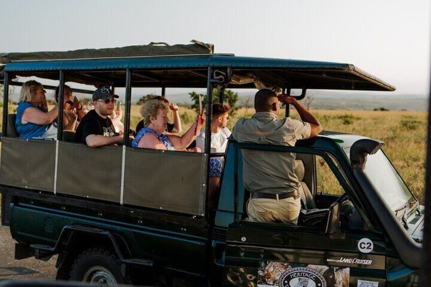 St. Lucia Six On Safari to Hluhluwe Imfolozi Game Reserve